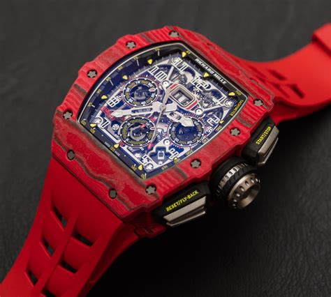 richard mille red strap price|richard mille 11 03 price.